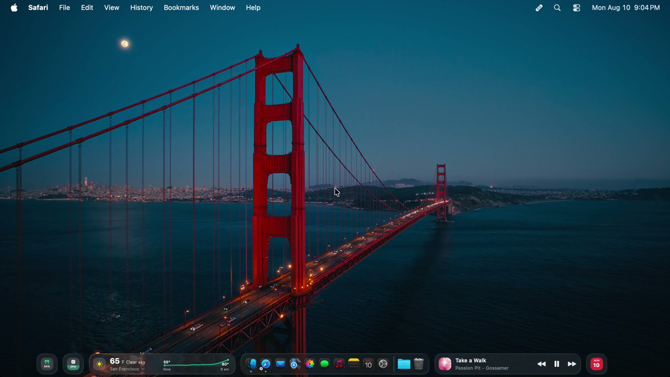 docktor widgets living on the macOS Dock